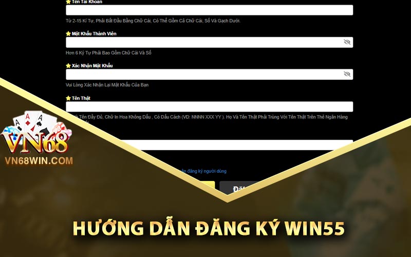 Đăng Ký Win55 - Cách Đăng Ký Tài Khoản Win55 Nhận 99K 3 Hướng dẫn đăng ký Win55 chi tiết cho tân binh
