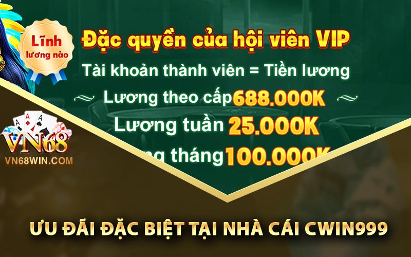 Cwin999 - Ưu Đãi Đặc Biệt Từ Sân Chơi Uy Tín Cwin 999 3 Ưu đãi đặc biệt tại nhà cái Cwin999