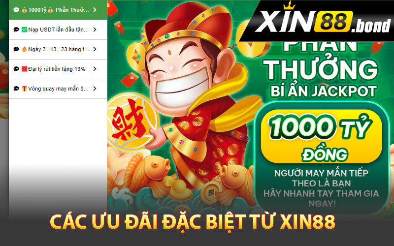 Xin88 - Link Trang Chủ Xin88 Mới Nhất Nhận Code 88k 2 Các ưu đãi đặc biệt từ Xin88