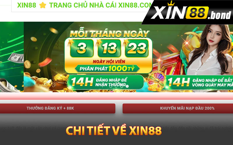 Xin88 - Link Trang Chủ Xin88 Mới Nhất Nhận Code 88k 1 Tổng quan chi tiết về Xin88